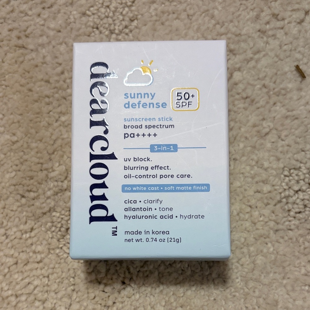 Dear cloud Sunny Defense 3-in-1 Sunscreen Stick - White